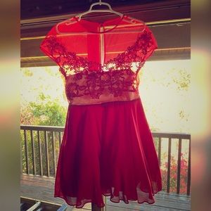 ASOS Red Cocktail Dress